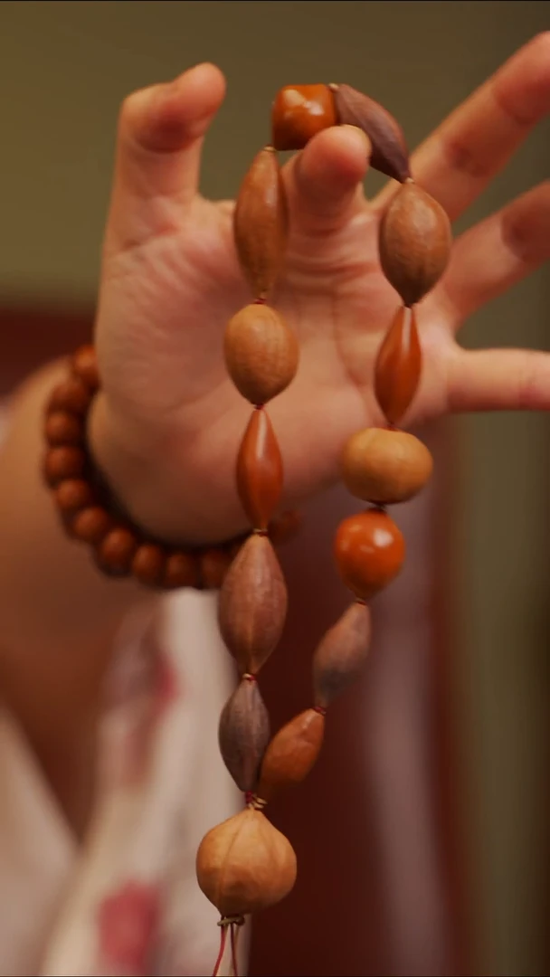 橄榄核吊坠苏工橄榄核