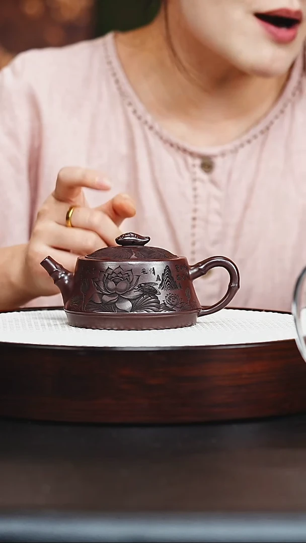 茶壶紫砂紫砂壶 大千