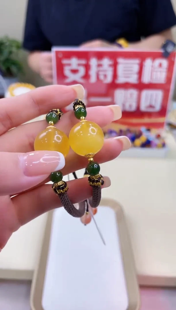 未镶嵌蜜蜡手链多样性发一@@ZY30625033