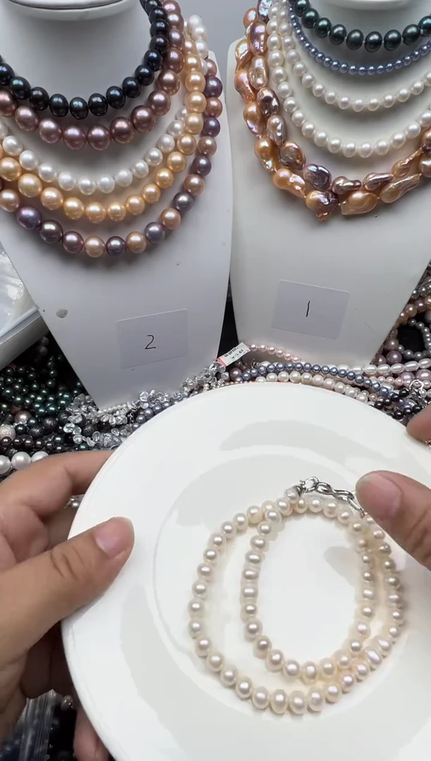 【闪购商品】淡水珍珠颈饰未镶嵌1