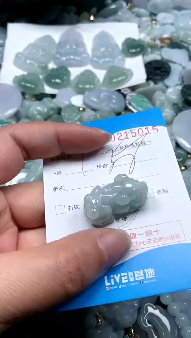 【闪购商品】翡翠颈饰未镶嵌闪购商品0215015