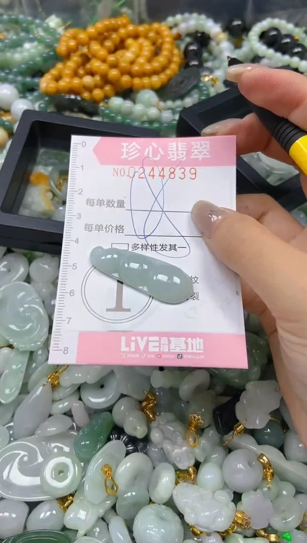 翡翠未镶嵌颈饰闪购0244839