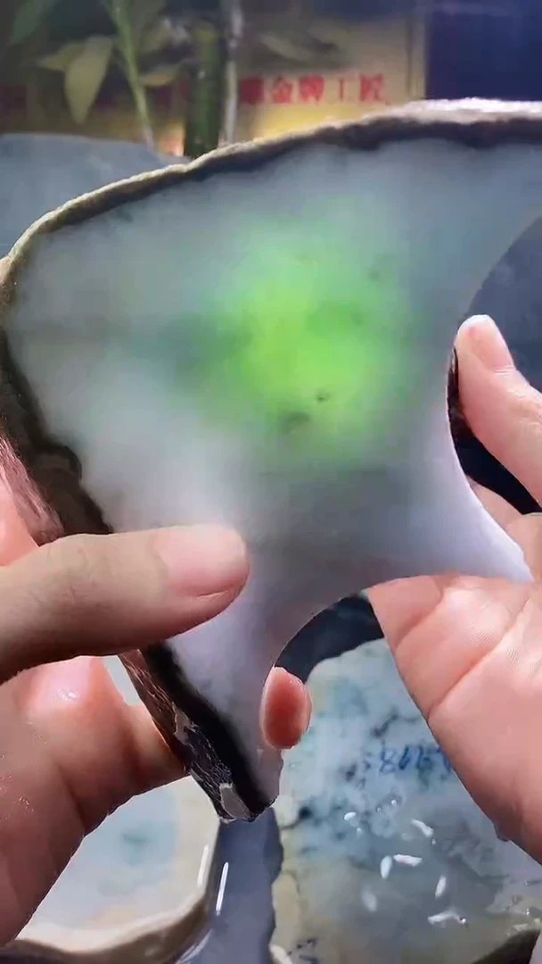 未镶嵌挂件翡翠小雨20