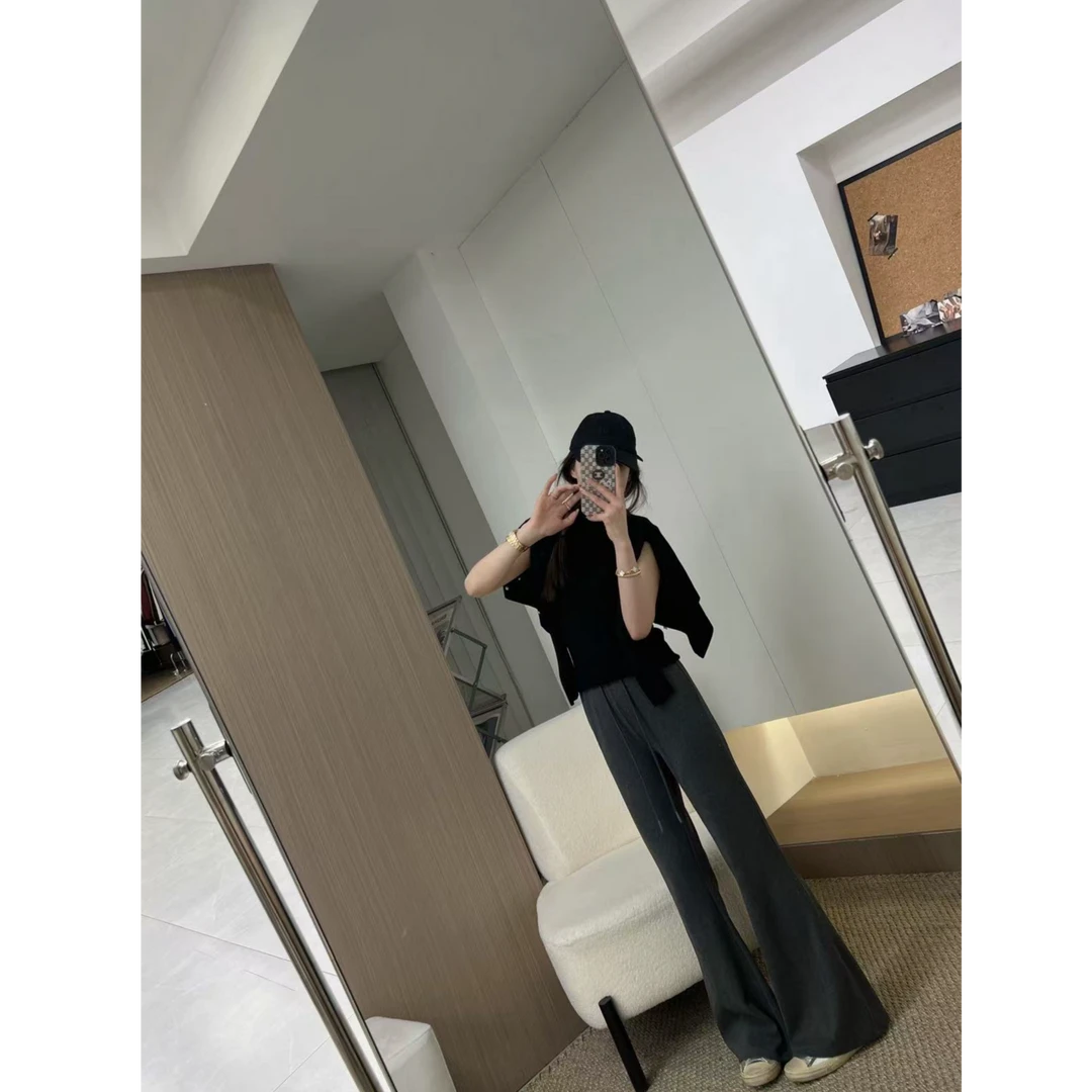 【反季福利】2514~小弯腿遇到心软的神～超瘦超细腿显瘦喇叭裤女