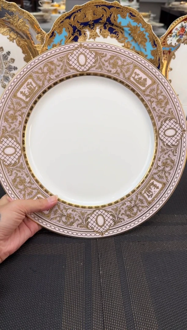 瓷片10.5英寸平盘 1个