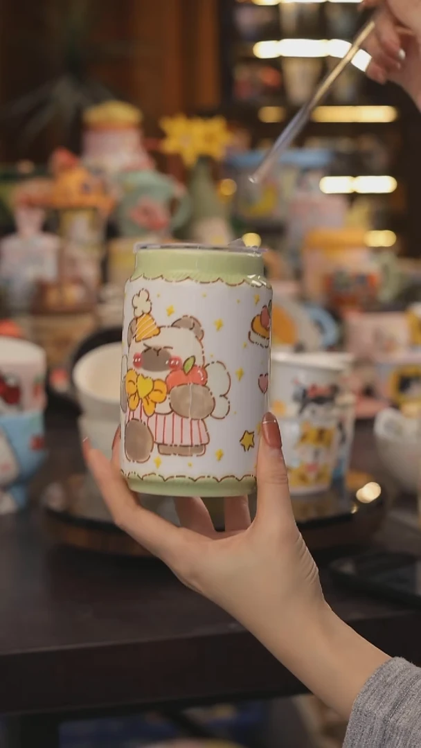 景德镇釉下彩绘设计师款式陶瓷