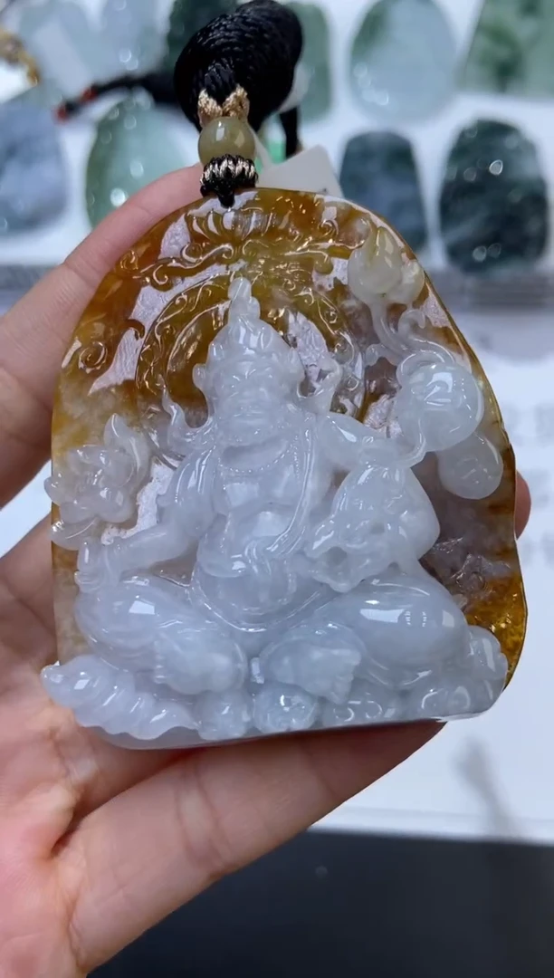 未镶嵌挂件翡翠379390   多人