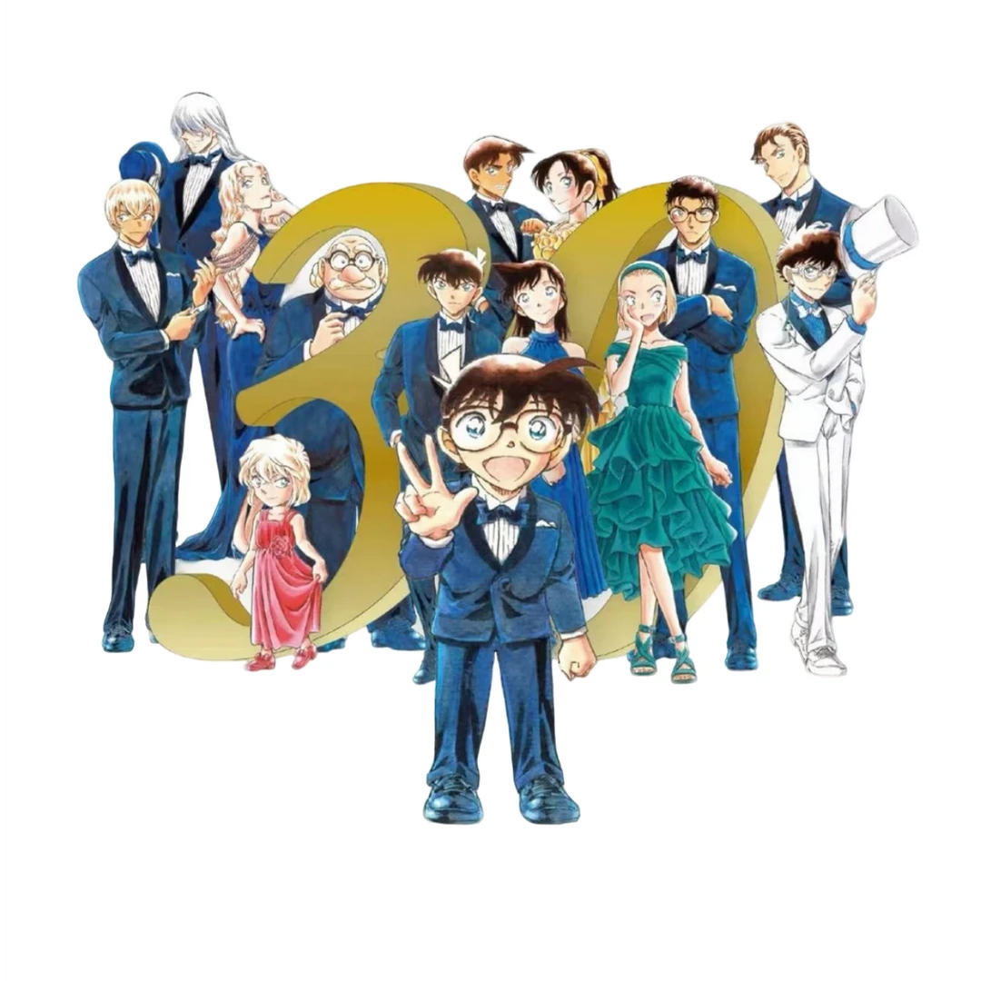 【国谷】《名侦探柯南》杭州30周年展 吧唧色纸套组单领系列徽章盲盒