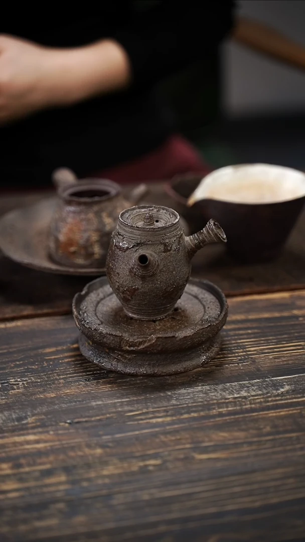 全手工制作  南蛮侧把壶110cc