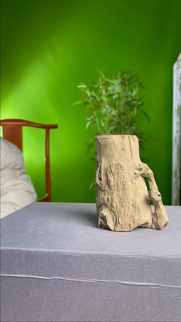 【闪购商品】摆件瓷树桩满工笔筒