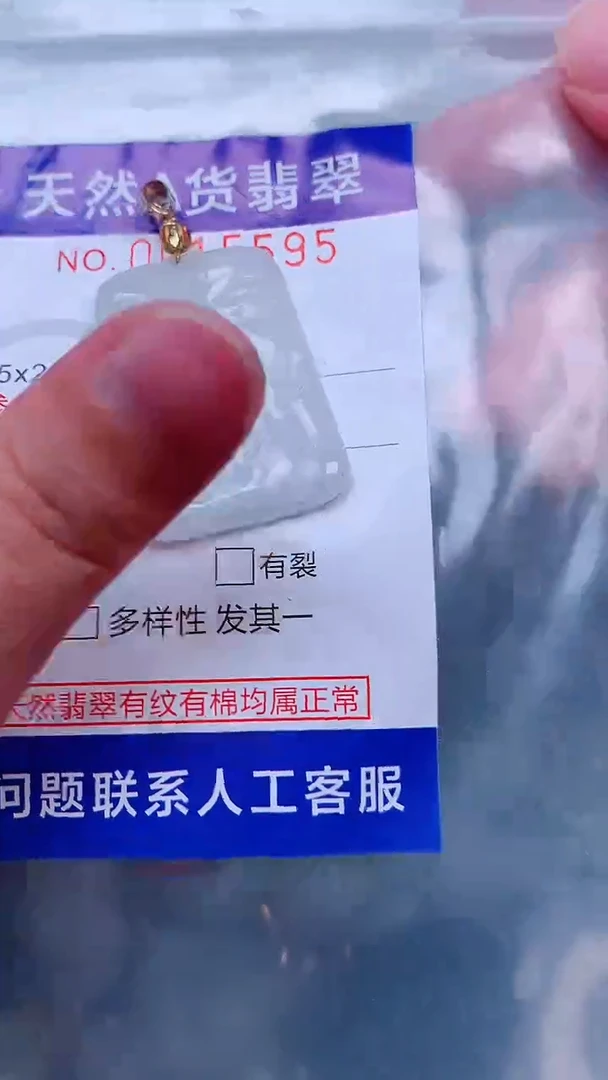 吊坠(不含链)未镶嵌翡翠1