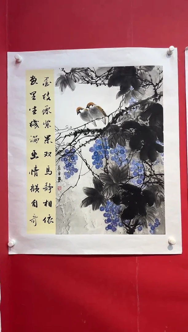 国画画家陆远华纯手绘原作