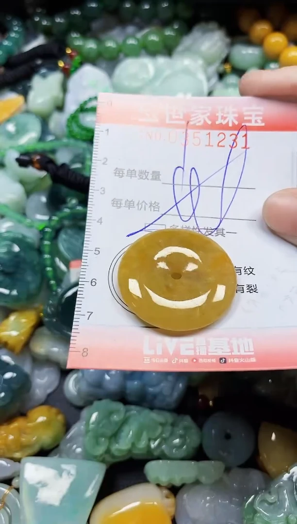 颈饰未镶嵌翡翠翡翠闪购Y0351231多样性发其一
