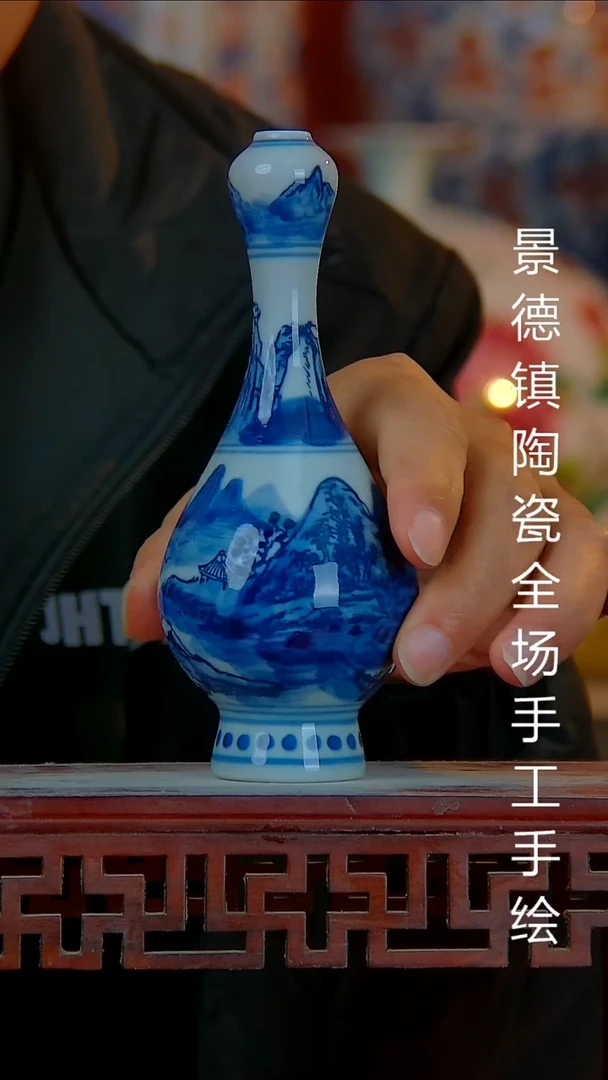 摆件陶瓷景德镇陶瓷 全场手工手绘