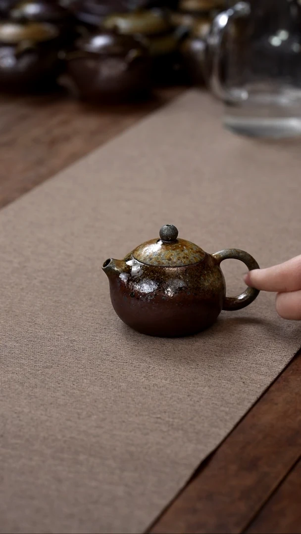 茶壶紫砂柴烧小西施