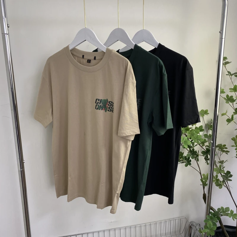 AA4106外贸欧美单男士休闲棉T恤圆领宽松短袖上衣