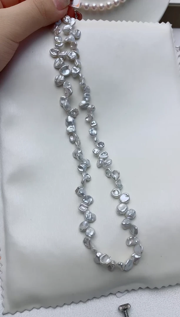 【闪购商品】淡水珍珠颈饰未镶嵌W74