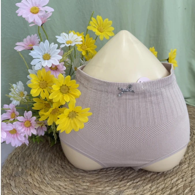 简约舒适抗菌中高腰透气抑菌女士内裤8311-TZ