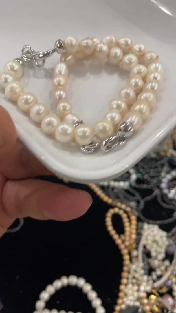 淡水珍珠未镶嵌项链1