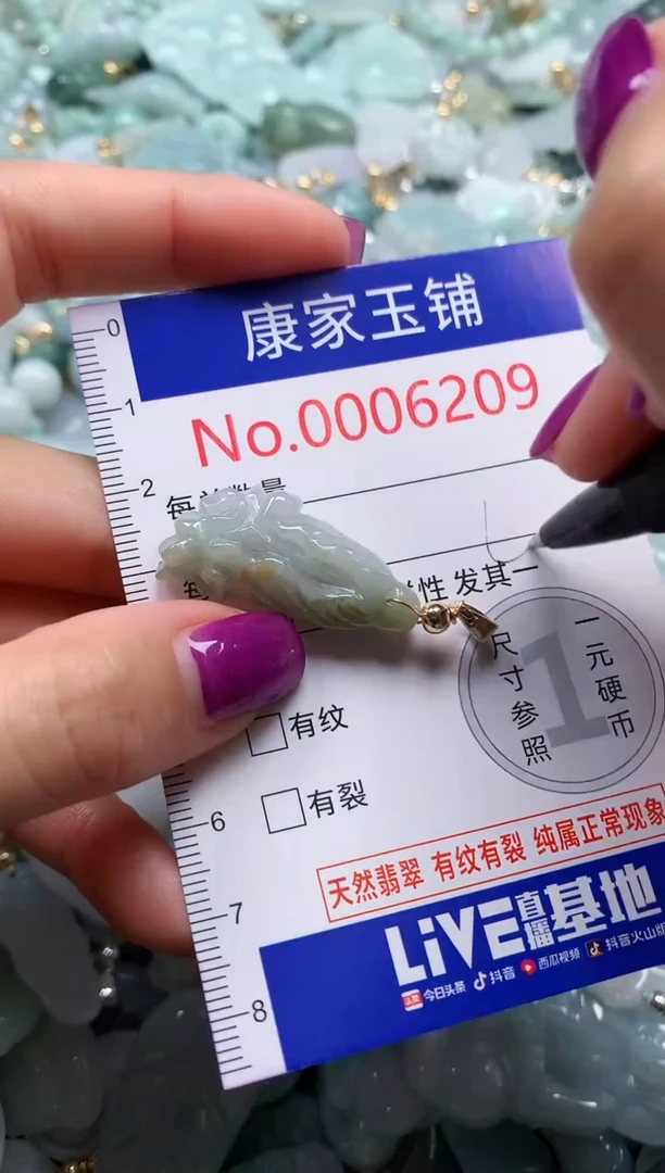 颈饰未镶嵌翡翠6200
