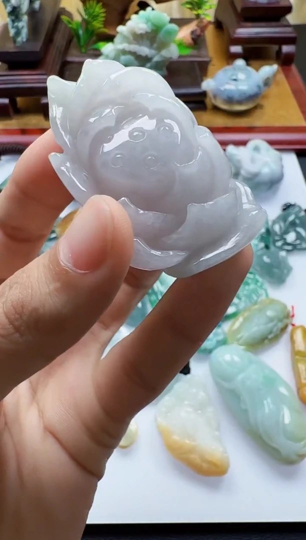 吊坠(不含链)未镶嵌翡翠1