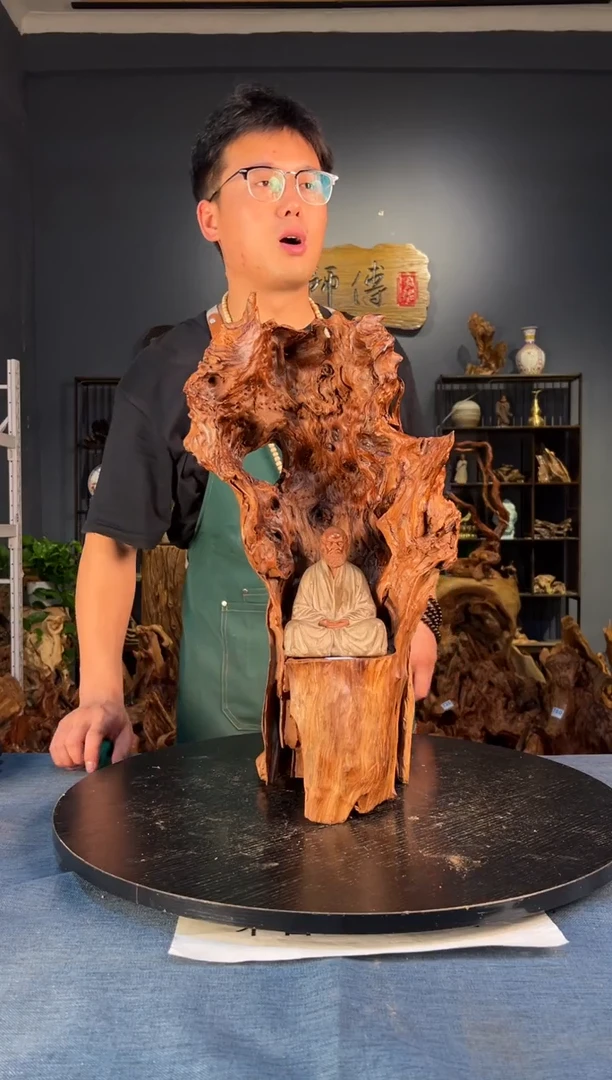 木卢师傅根艺作品（不包含人物摆件）