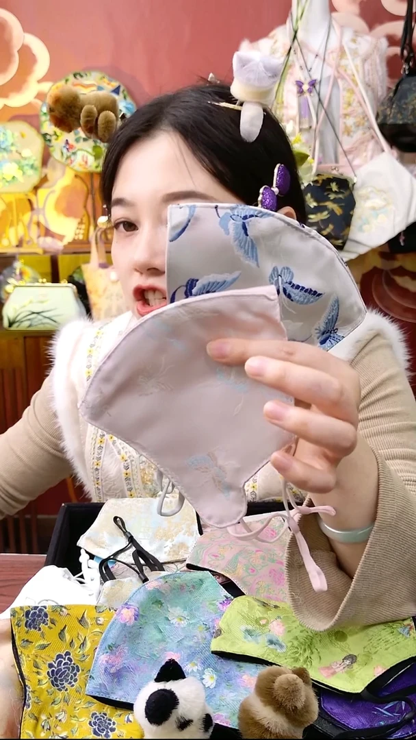 纯铜合金琉璃非遗口罩