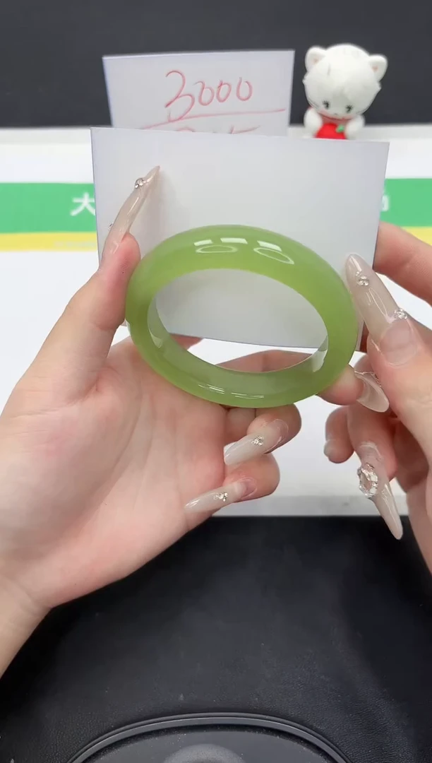 石英质玉未镶嵌手镯122-55.5