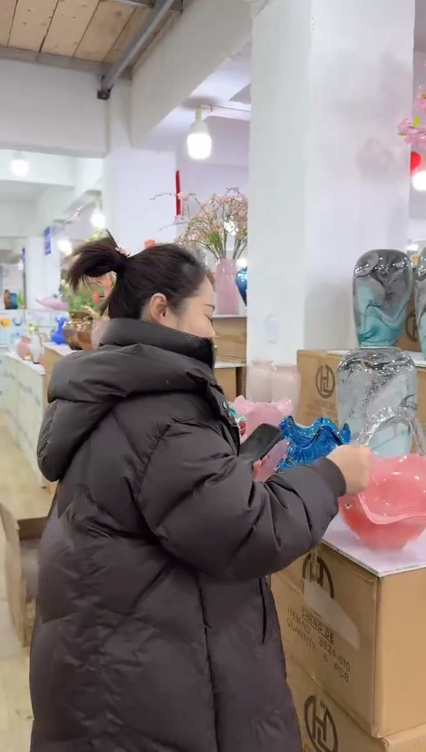 【闪购商品】无铅玻璃甄选花器-n-早23