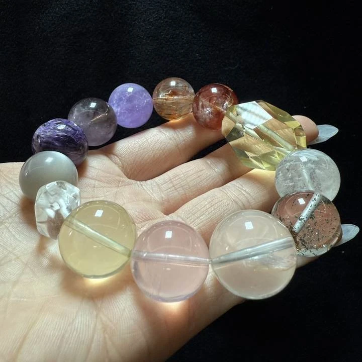 柠檬晶多宝手串 柠檬晶多宝手串