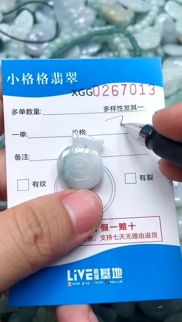 翡翠未镶嵌颈饰闪购商品0267013