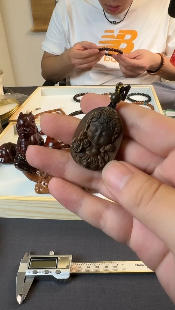 檀香木手串/手链阴沉老山檀香牌牌