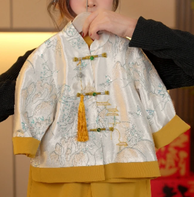 【锦绣华章】壹号2025春夏新品原创新中式汉服国风套装MJC256019