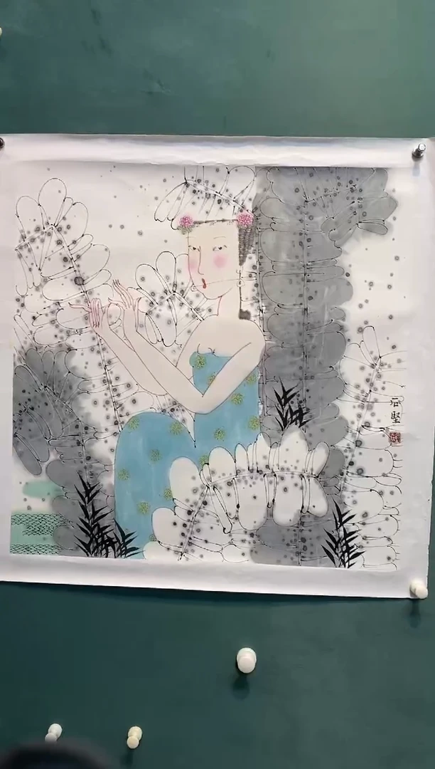 国画欧阳石坚老师作品