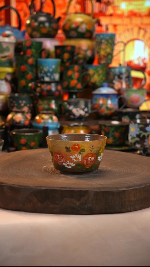 油画   釉下彩   碗