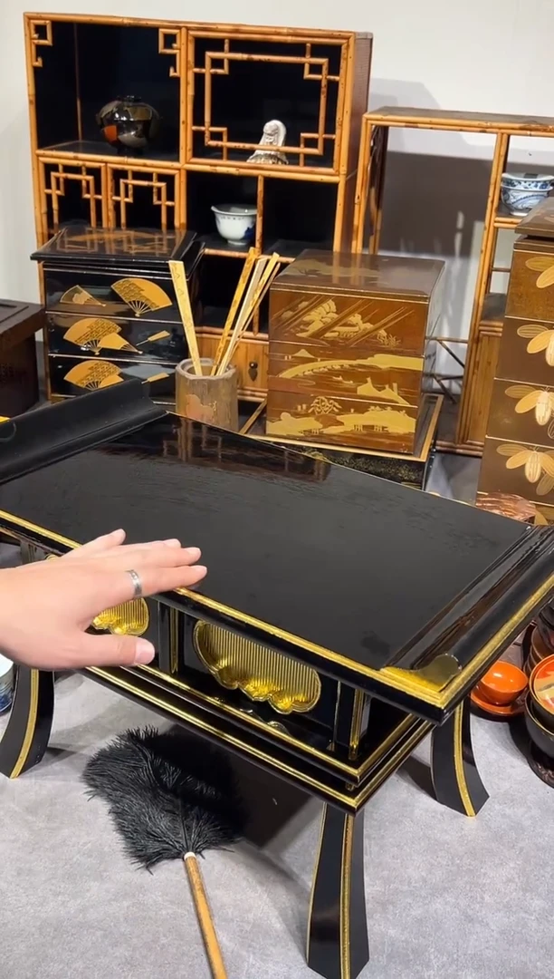 金箔 供桌 大漆漆器大漆漆器