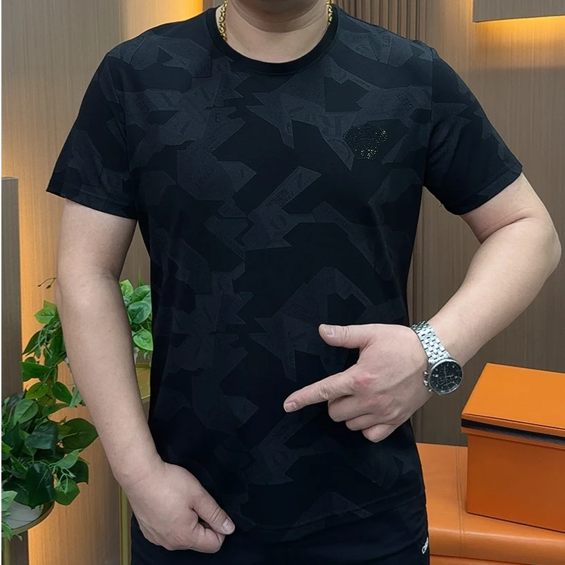 9908新款欧货商务迷彩半袖帅气