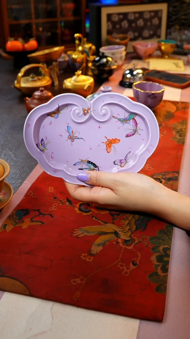 茶杯紫砂【宜景窑系列】壶承