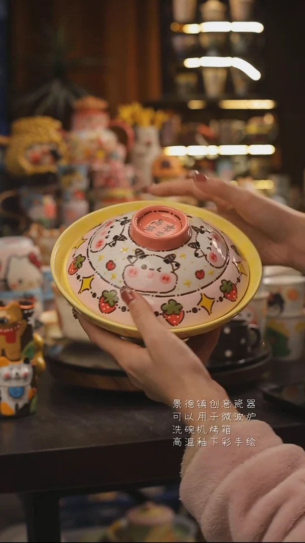 景德镇釉下彩绘设计师款式陶瓷