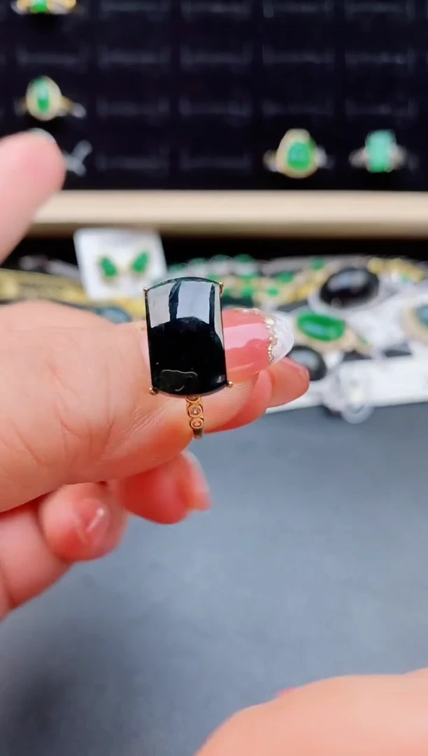 【闪购商品】翡翠戒指银S925镶嵌121212