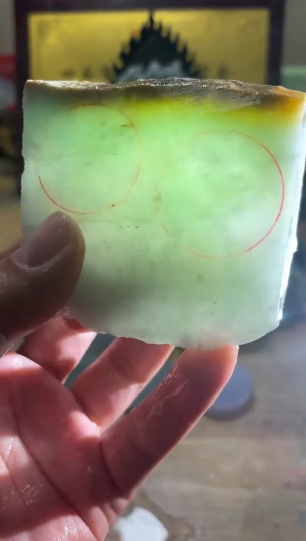 未镶嵌挂件翡翠A货常星6701