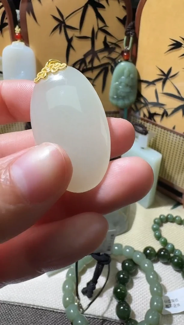 吊坠(不含链)未镶嵌和田玉1