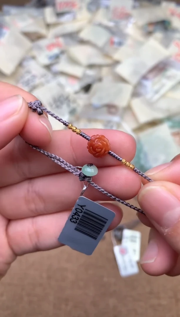 18K金镶嵌挂件翡翠一1