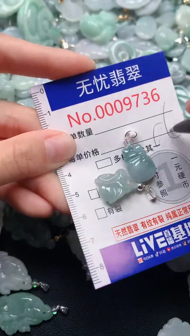 颈饰未镶嵌翡翠9736