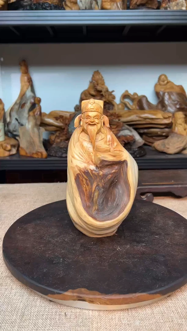 柏木（崖柏）崖柏雕刻件