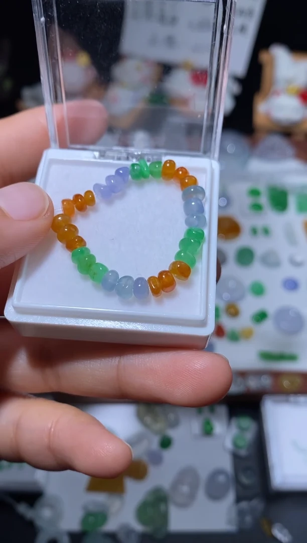 未镶嵌定制翡翠珠链