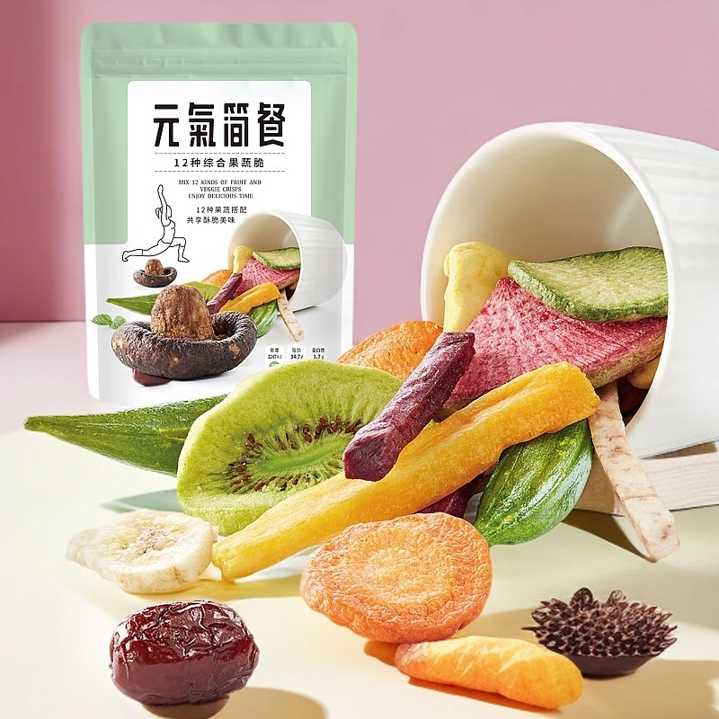 元气简餐12种综合果蔬脆   108g*3包