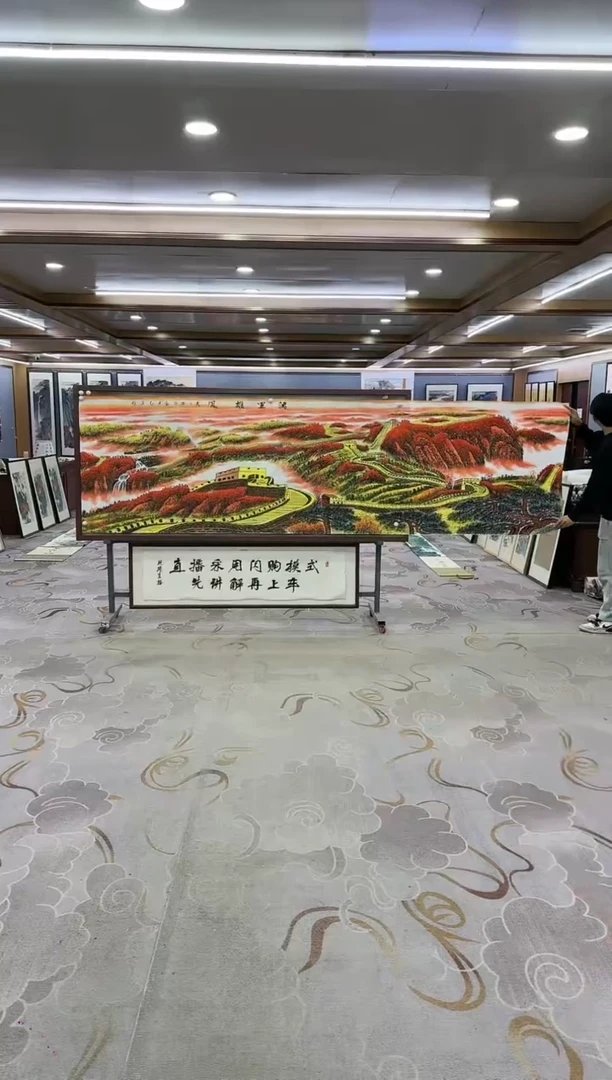 绘画Y-王红兵-小丈二-山水画