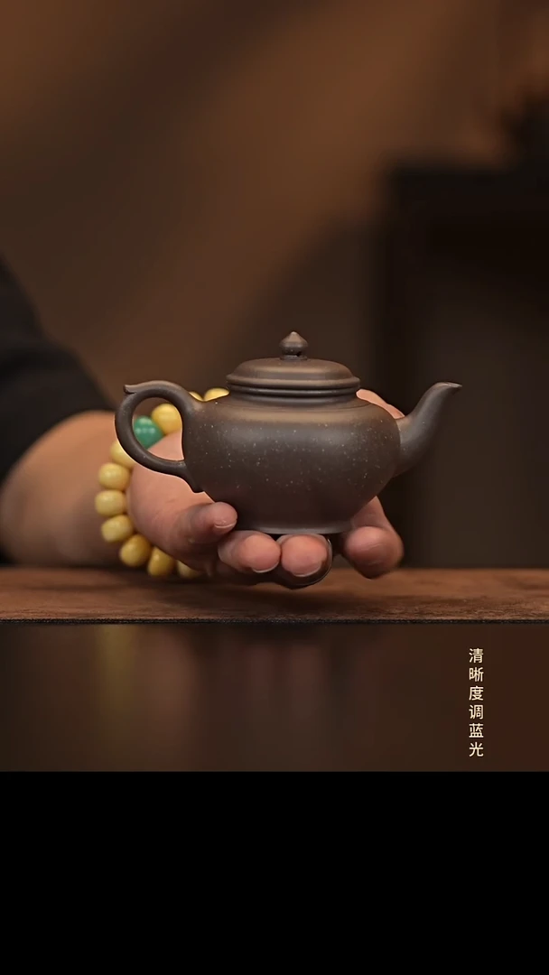 允禾斋  紫砂壶  笑樱  紫泥