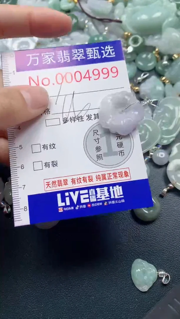 吊坠(不含链)未镶嵌翡翠4999